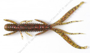 Твистер Lucky John Hogy Shrimp. Color: green pumpkin (2.2")/1 штука