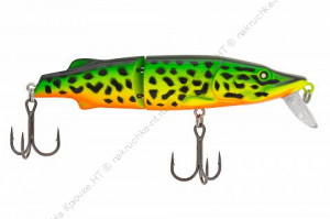 Воблер CONDOR "Lucky Strike" Killer Pike (KPE100F), размер 100 мм, вес 18,0 гр, заглубление 0 - 1.2