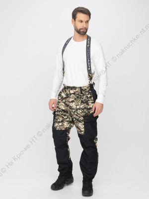 Костюм демисезонный Горка-5 Сombo ткань Смесовая Рип-Стоп/Cat's Eye цвет B-003/черный (Размер: 52-54