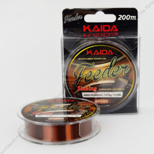 Леска KAIDA FEEDER SINKING (200m/0.261mm/9.41kg/20.75lb)