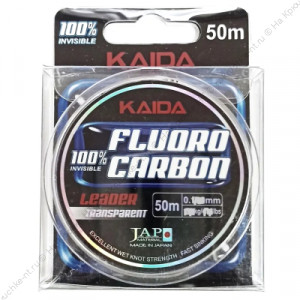 Леска Kaida Fluoro прозрачная 50м 0,17мм