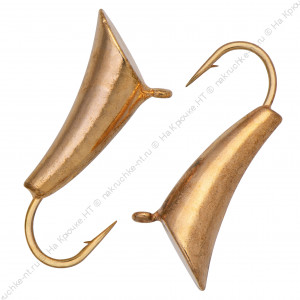 Муравей со спилом d 3,0 мм, вес 0,82 гр, золото