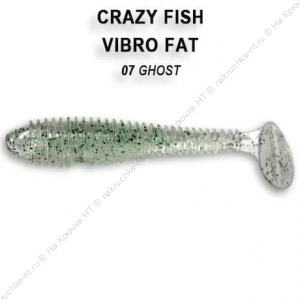Vibro fat 2.7" 1-71-7-3  Силиконовые приманки Crazy Fish