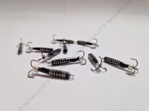 Мормышка Урал-НТ Чертик в обмотке с центральной бусиной