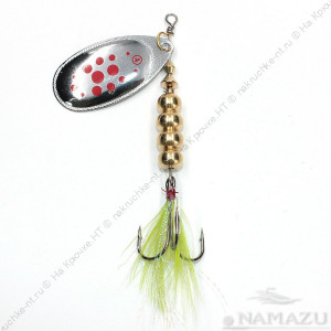 Блесна вращ. Namazu AmanThul, вес 13 г, цвет 01 (серебро)