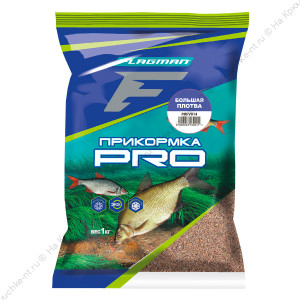 FLAGMAN Прикормка для рыбы PRO Большая Плотва 1кг