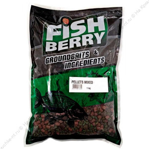 FISHBERRY Пеллетс карповый MIX  - 1 кг