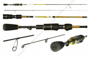спиннинг Tirrel II 215ULT 215cm, тест 1-7g, 1-7lb, tubular tip, fast, рукоять EVA, катушкодержатель