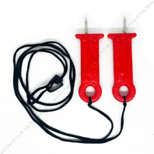 Самоспасатель Три Кита Финский (предмет первой необходимости на льду) красный