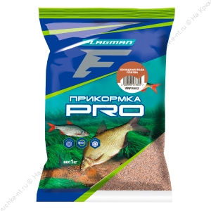 FLAGMAN Прикормка для рыбы PRO Холодная вода Плотва 1кг