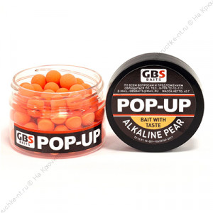 Бойлы плавающие GBS Pop-Up  8мм 40гр Alkalina Pear (Щелочная груша)