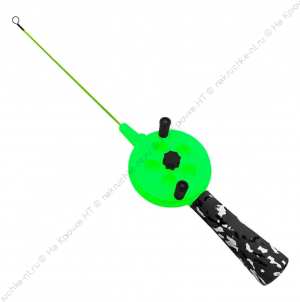 Удочка зимняя D-7,5 см ручка ЭВА (зеленая)