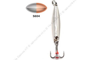 Блесна вертикальная Namazu "SW", размер 30 мм, вес 2 г, цвет S604