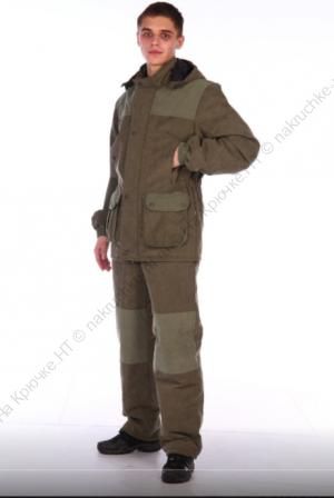 Костюм д/с Онега на термостёжке (финляндия) (хаки) (р. 56-58, рост 3-4)