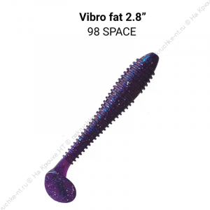 Vibro fat 2.7" 1-71-98-6 Силиконовые приманки Crazy Fish