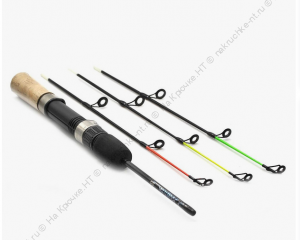 Удилище зимнее с 3 хлыстами (длина 75см)