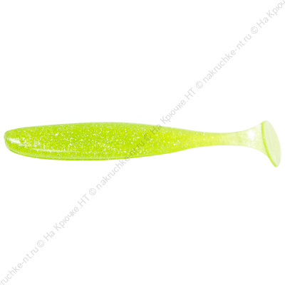 Силиконовая приманка Kaida Salmon 4.5 11cm 9g Grass Green-6tails HT004