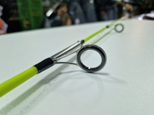 Удочка зимняя штекерная 100 см (желтая)