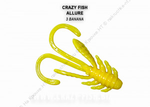 ALLURE 1,6" 23-40-3-6 Силиконовые приманки Crazy Fish