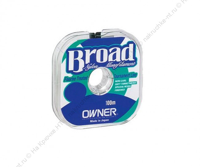 OWNER Леска Broad 100м 0,08мм 0,6кг
