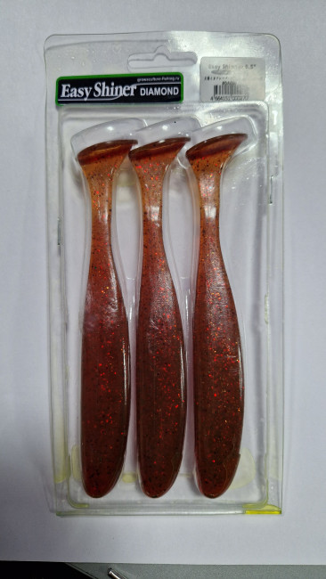 Силиконовая приманка Diamond EASY SHINER 6.5" #DA030
