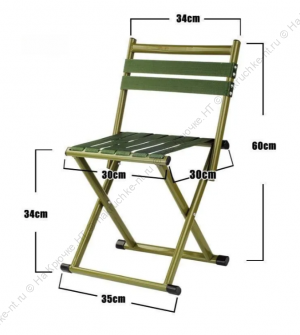 Стул складной со спинкой (тактический)