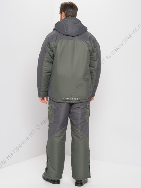 Костюм зимний Канада ткань Оксланд цвет ХакиГрафит 3 Костюм зимний Канада ткань Оксланд цвет ХакиГрафит 3