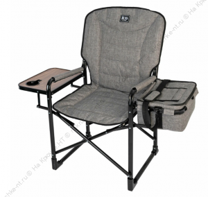 Кресло складное кемпинговое "KYODA", откидной столик, термосумка, 57x115x98 см