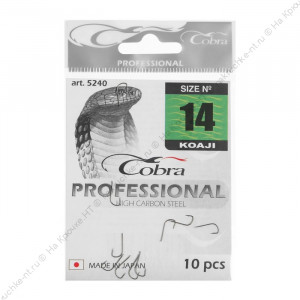Крючки Cobra Pro KOAJI разм.014 10шт.