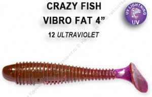 Vibro Fat 3.2" 73-80-12-6 Силиконовые приманки Crazy Fish