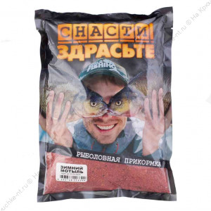 Прикормка зимняя «СНАСТИ ЗДРАСЬТЕ!» Мотыль, 6705