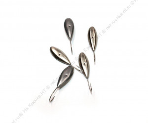 Мормышка паяная ЯМАН Семечка, вес 2,49 г, латунь