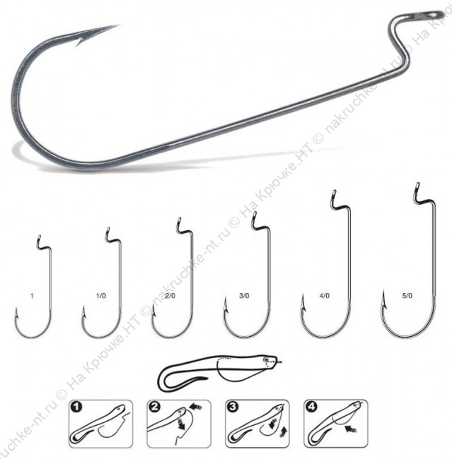 Крючок VMC 8313 BZ №1 10шт 2