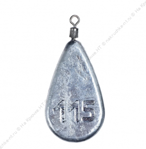 Груз Ложка плоская с вертлюгом "ЯМАН" - 115 гр.