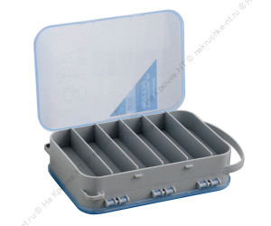 F-FISHING Коробка 2-х сторонняя 15 отделений 184х135х50мм