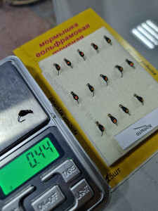 Мормышка вольф.точеная Копыто D-3,0мм/вес- 0,44гр черная с глазком