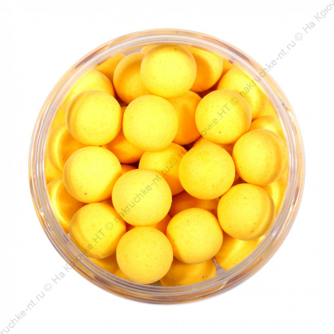 GBS бойлы плавающие JUICY PINEAPPLE 10 мм 40 гр (банка) 3