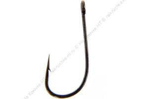 Крючок KOI "LONG CARP HOOK", размер 4 (INT), цвет BN (10 шт.)