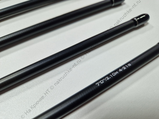 Хлыст для спиннинга Kaida Paladin 210, тест 4-21