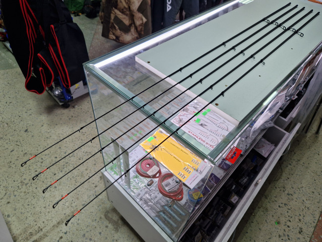 Хлыст для спиннинга Kaida Paladin 240, тест 4-21