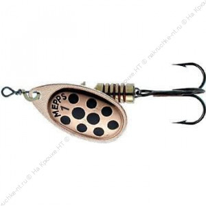 Блесна Mepps AGLIA PTS NOIRS CU №1