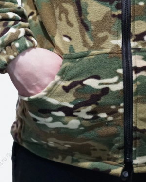 Куртка флисовая "Алом-Дар" (мультикам) (р. 48-50, рост 4-5)