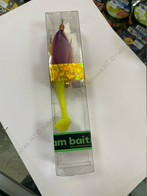 Бактейл 15см/16гр "Dream bait" стингер 90мм, Owner 3/0, цвет №04