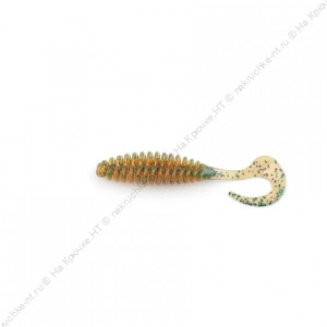Виброхвост FISHER BAITS Ribbed Twist 65мм цвет 02