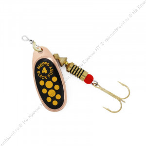 MEPPS Блесна Black Fury Jaune №4 8г CU