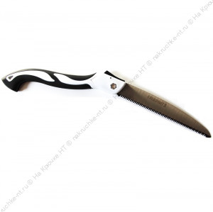 Пила туристическая "СЛЕДОПЫТ-SCOUT" складная, лезвие 24 см, на блистере