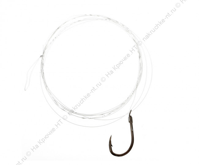 FLAGMAN Поводок готовый Sherman Pro Super Strong Ready Rigs №12 d0,148мм 80см 2