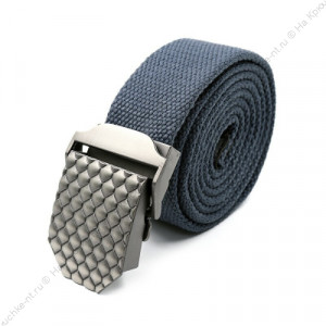 Ремень "СЛЕДОПЫТ-Чешуя", 1400х36 мм, текстиль, светло-синий