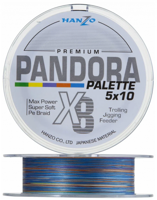 Hanzo Pandora Premium X8 2,0 (200м) 0,24(мульт)