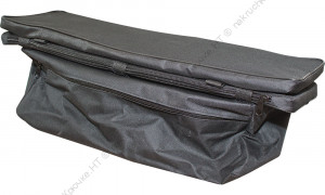 Накладка на сиденье лодки-сумка-рундук (мягкая сидушка + сидушка с сумкой ) oxford 85х20